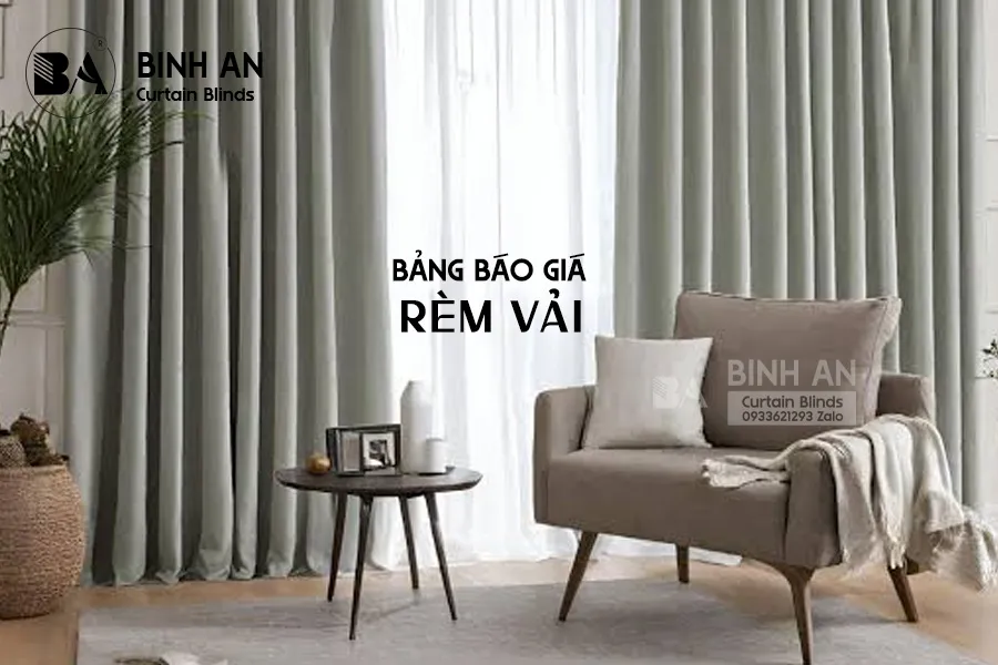 Bảng Giá Rèm Vải 2026